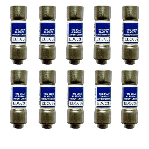 10 عبوات جديدة من EDCC-3 EDCC3 EDCC-3A 600Vac صمام تأخير الوقت، EDCC-3A صمامات خرطوشة رفض الفئة CC الحالية in Kuwait