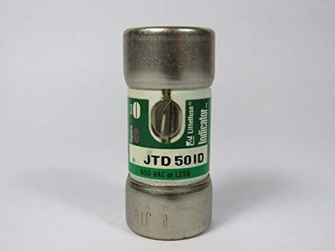 ليتلفوس JTD-50-ID 50 أمبير، 600 فولت تيار متردد، فئة J، فيوز، مع مؤشر in Kuwait