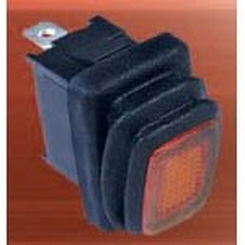 OEM ZF Electronics KRE2DNA1BBB, Switch Rocker (ON) Off SPST Quick Connect Rocker 16A 250VAC 28VDC 372.85VA 100000Cycles (25 Items) in Kuwait