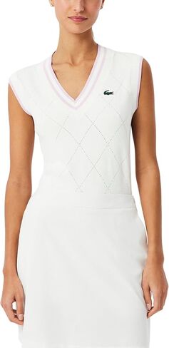 Lacoste Women's Golf Stretch Sweater Vest in Kuwait
