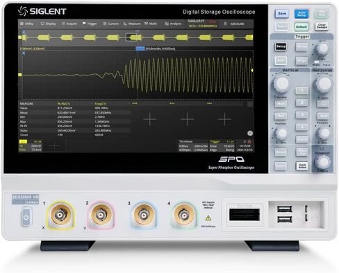 Siglent SDS2204X HD - Mixed Signal Oscilloscope (4 Channels / 200 MHz) in Kuwait