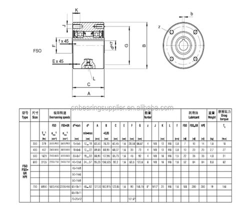 FSO500-30 Sprag one Way Bearing FSO500 in Kuwait