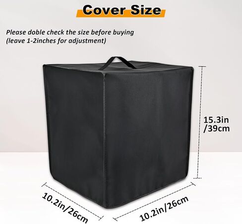 Dust Cover Compatible with ANYCUBIC Photon Mono 4, Resin 3D Printer | Anti-Static, Waterproof, Dustproof & Heat-Resistant, 3D Printer Protective Case, Heavy-Duty Nylon Cover, Cover with Handle in Kuwait