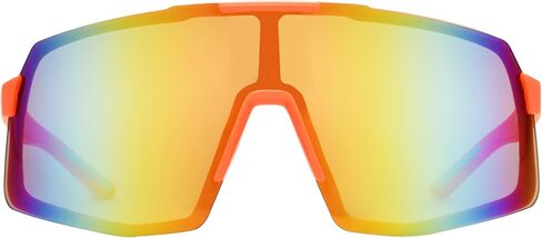Body Glove Luminous Orange Shield Mirror Sunglasses in Kuwait