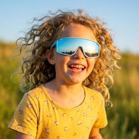 Solaro Youth Baseball Sunglasses – Kids Baseball Sunglasses for Boys 8–12, Youth Sports Sunglasses, Baseball Glasses Youth 6–8, UV400 Sunglasses for Baseball, Softball & Sports – Carolina Jr. in Kuwait