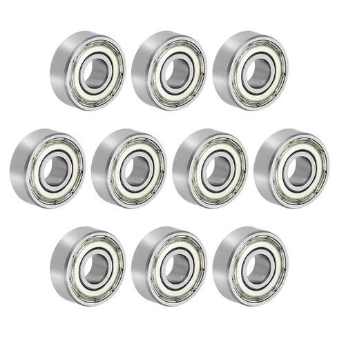 0.16" x 0.43" x 0.16" Deep Groove Ball Bearing 10 Pack Double Shield Bearings Pulley Bearing Wheel Skateboard Bearings in Kuwait