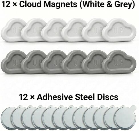 Magnetic Tablecloth Holders - Heavy Duty Tablecloth Magnets for Outdoor & Indoor Tables, Windproof, No Clips Needed, Works on Thin & Thick Tables, 12 Sets of Magnet and Base in Saudi Arabia