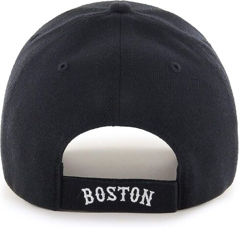 47 MLB Black White MVP Adjustable Hat, Adult One Size Fits All (as1, Alpha, one_Size, Boston Red Sox) in Kuwait