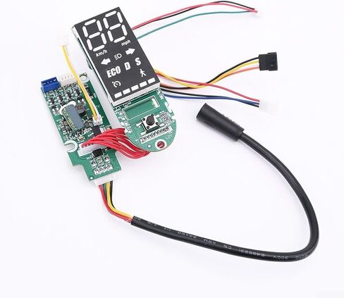 لوحة قيادة شاشة LED للسكوتر مناسبة للسكوتر الكهربائي NINEBOT Max G2، لوحة PCB لعداد الألومنيوم، أجزاء إصلاح لوحة تحكم LCD مقاومة للماء in Kuwait
