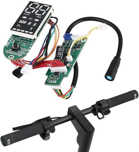 لوحة قيادة شاشة LED للسكوتر مناسبة للسكوتر الكهربائي NINEBOT Max G2، لوحة PCB لعداد الألومنيوم، أجزاء إصلاح لوحة تحكم LCD مقاومة للماء in Kuwait
