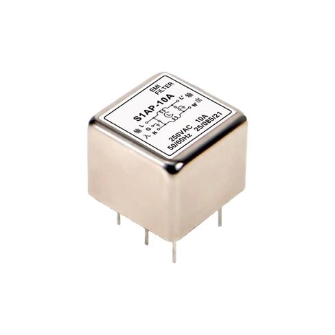 PCB AC DC DC لوحة دوائر كهربائية مرشح الطاقة S1AP-10A/6A/3A/1A دبوس نوع EMI مضاد للتدخل S1AP-3A S1AP-6A S1AP-10A S1AP-10A(3A، DC 110VDC) in Kuwait