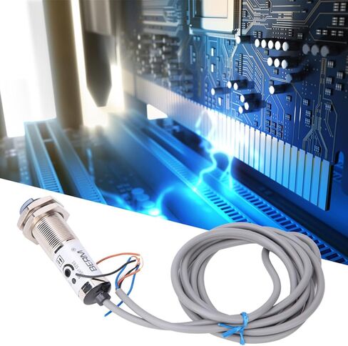 CDD-11N Infrared Proximity Sensor, 10mm Cylindrical Diffuse Photoelectric Sensor for Industrial Automation Detection in Kuwait