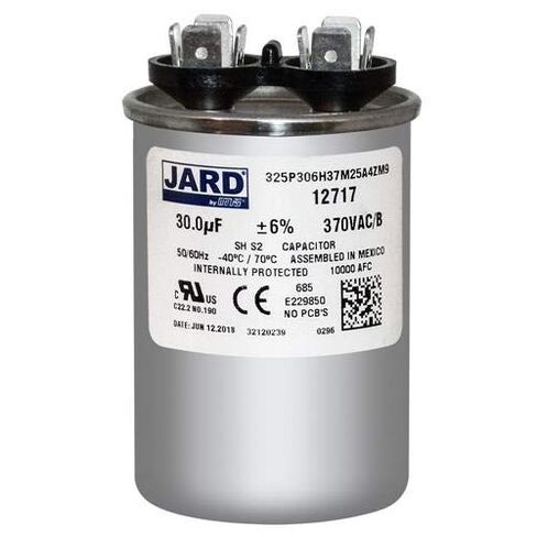 for Essex 5VR0303 1-3/4" x 2-7/8" 30 MFD 370V Pool & Spa Motor Run Capacitor in Kuwait