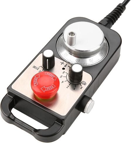 5V Universal Electronic Handwheel Pulse Generator, Premium Material Compact Structure CNC Handheld Pulser with Drive Output Anti Interference, for Zero Position Correction Signal in Kuwait