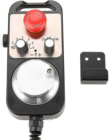 5V Universal Electronic Handwheel Pulse Generator, Premium Material Compact Structure CNC Handheld Pulser with Drive Output Anti Interference, for Zero Position Correction Signal in Kuwait