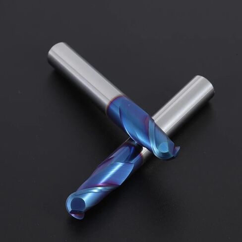 1 قطعة مطحنة نهاية كربيد الأنف الكروية HRC65 2 قاطعة الطحن المزامير R0.5-R6 50L 100L أدوات القطع باستخدام الحاسب الآلي مطاحن الصلب التنغستن (3 قطع، R1.5X4DX50L) in Kuwait