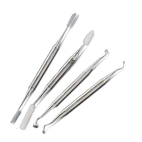 PRF Set of Bone Carrier Spoon Dental Kit Dental Instrume Silver DN-2191 in Kuwait