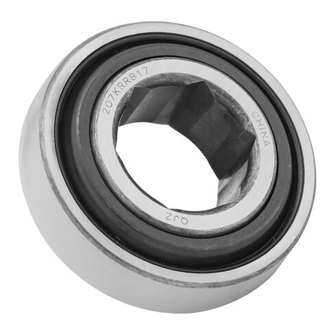 207KRRB17 - Agricultural Bearing - Hex Bore: 1-1/4 in - Round Outer Diameter: 2.83" - Total Width: 0.984 in - JD9420, AFH213106, HPS103GP3 in Kuwait