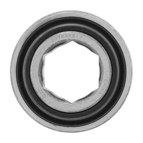 207KRRB17 - Agricultural Bearing - Hex Bore: 1-1/4 in - Round Outer Diameter: 2.83" - Total Width: 0.984 in - JD9420, AFH213106, HPS103GP3 in Kuwait