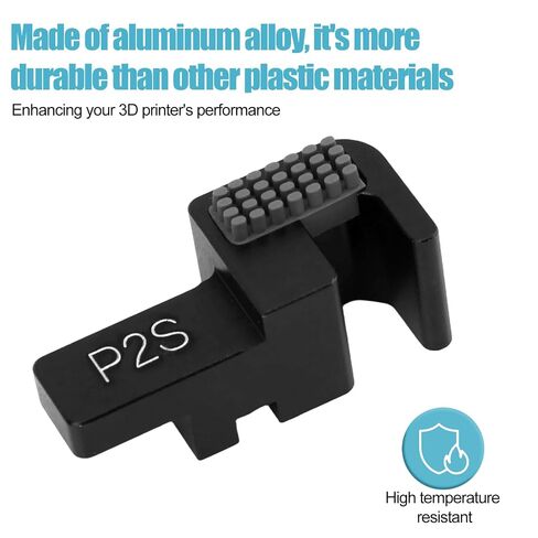 8pcs P2S Nozzle Wiper Kit, High-Temperature Resistant Nozzle Cleaner Replacement with Silicone Brushes & Aluminum Alloy Mounts for Bambu Lab P2S in Kuwait