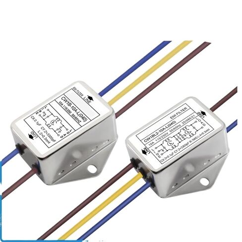 مرشح مصدر الطاقة CW1B-3A/6A/10A-L(040) تيار متردد 250 فولت مع منقي سلك EMI مضاد للتداخل منقي خط EMI (CW1B-6A-L) in Kuwait