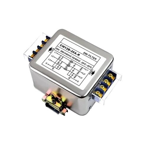 Three-Phase Three-Wire CW12B-10A/20A/30A/40A-R Power Filter 380V AC Terminal Type guideway CW12B-10A-R CW12B-30A-R(CW12B-30A-R,Rail Type) in Kuwait