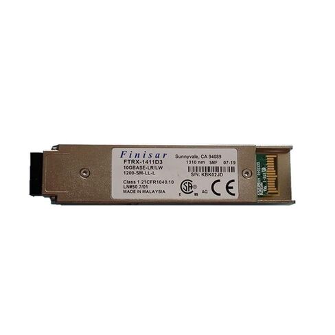 الوحدة الضوئية أحادية الوضع 10G XFP 10G 10km مزدوجة الألياف LC FTRX-1411D3 in Kuwait