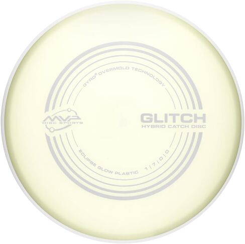 MVP Disc Sports Eclipse Glow 2.0 Glitch Disc Golf Hybrid Catch Disc in Kuwait