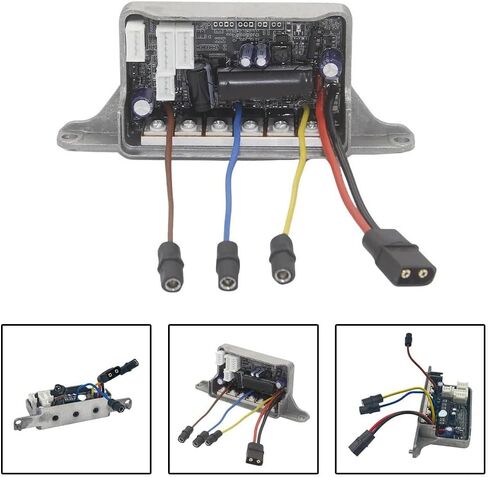 Main Circuit Board Motherboard Controller for NIU KQI3 Electric Scooter, for Compatible for KQI3-Sport, KQI3-Pro, KQI3-Max, 48V Voltage Support, 14A Max Current, Metal for Stable and Outdoor Riding in Kuwait
