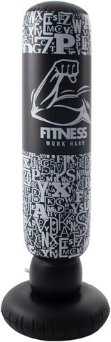 DIMAR GARDEN Inflatable Floor Punching Bag for Kids, 64 Inch Boxing Bag for Karate & Taekwondo Practice in Kuwait