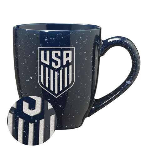ريكو إندستريز US Soccer Navy 16 أونصة كوب قهوة سيراميك ملون منقوش بالليزر in Kuwait