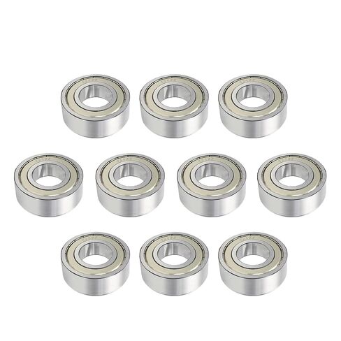 10Pcs 626ZZ 6x19x6mm Carbon Steel Miniature Deep Groove Ball Bearings- Bearing Steel and Double Rubber in Kuwait
