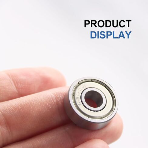 10Pcs 626ZZ 6x19x6mm Carbon Steel Miniature Deep Groove Ball Bearings- Bearing Steel and Double Rubber in Kuwait
