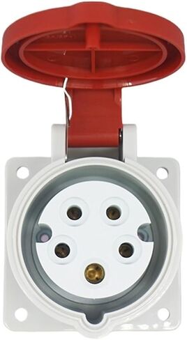 Factory IP44 Waterproof 32A Industrial Plug Socket 5-core Exposed and Concealed Aviation JH325J in Kuwait