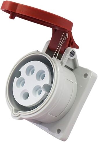 Factory IP44 Waterproof 32A Industrial Plug Socket 5-core Exposed and Concealed Aviation JH325J in Kuwait