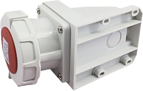 IP67 Waterproof Industrial Plug Socket Flame Retardant 16A5 Core Three-Phase Five Wire 380V Surface Mounted JH1152 in Kuwait