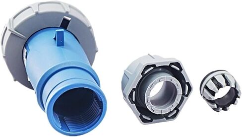 Industrial Aviation Plug Socket IP67 Waterproof 32A3 Core 220V Flame Retardant Male and Female Set JH0232 in Kuwait