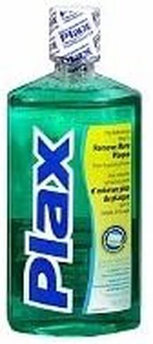 Plax Anti-Plaque Dental Rinse, Soft Mint, 24 fl oz - 2pc by Plax in Kuwait