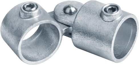 4 PCS Single Swivel Socket Structural Pipe Fitting, Fits 1" Nominal (OD 1.315") Galvanized Pipe in Kuwait
