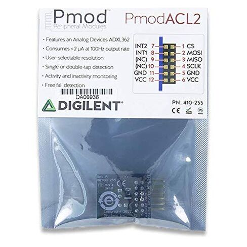Digilent Pmod ACL2: 3-Axis MEMS Accelerometer in Kuwait