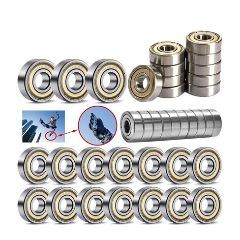 Small Sealed Steel Ball Bearing 10pcs Ball Bearings High Carbon Steel Miniature for Skateboard 3D Printer Skate(625ZZ) in Kuwait