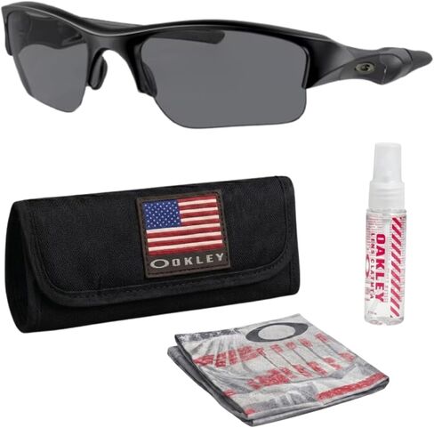 نظارات شمسية من Oakley Standard Issue SI Flak Jacket XLJ من الدرجة العسكرية مع مجموعة النظارات الرسمية in Kuwait