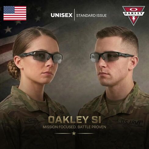 نظارات شمسية من Oakley Standard Issue SI Flak Jacket XLJ من الدرجة العسكرية مع مجموعة النظارات الرسمية in Kuwait