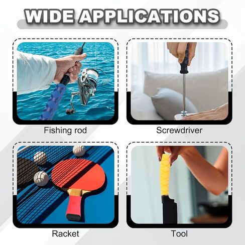 MECCANIXITY 2pcs 3.3ft 1.1" Dia Fishing Rod Heat Shrink Tube, 28mm Non Slip Waterproof Shrink Handle Grip Tubing Wrap for Sport, Fitness Handle, Red x Tube in Kuwait