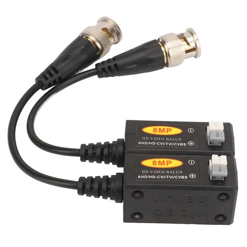 HD Video Balun Transmitter for AHD CVI-TVI Cameras, Easy Installation for Outdoor Surveillance, 2 Pack in Kuwait