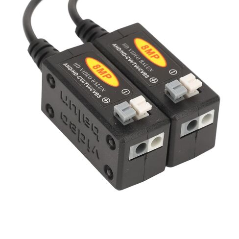 HD Video Balun Transmitter for AHD CVI-TVI Cameras, Easy Installation for Outdoor Surveillance, 2 Pack in Kuwait
