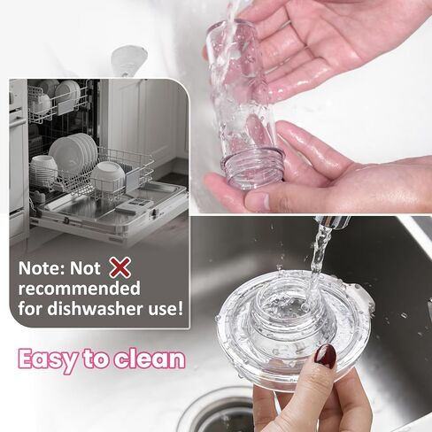 محول بهلوان LUVCOSY لـ YETI Rambler 20 أونصة + حامل خرطوشة نكهة 2 قطعة، خالٍ من BPA ومانع للتسرب، ملحقات Cirkul لتخزين استبدال خراطيش النكهات (الكوب والخرطوشة غير متضمنة) in Kuwait