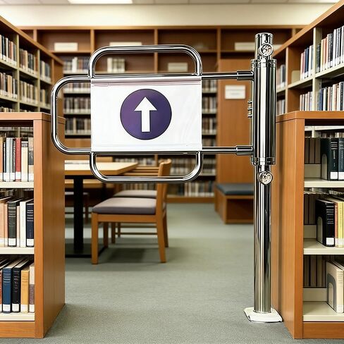 بوابة متأرجحة أوتوماتيكية من الفولاذ المقاوم للصدأ مع فتح يدوي بزاوية 90 درجة، وإغلاق في اتجاه واحد، مثالية للوصول التجاري في المستودعات والمكتبات، 70 × 100 سم in Kuwait