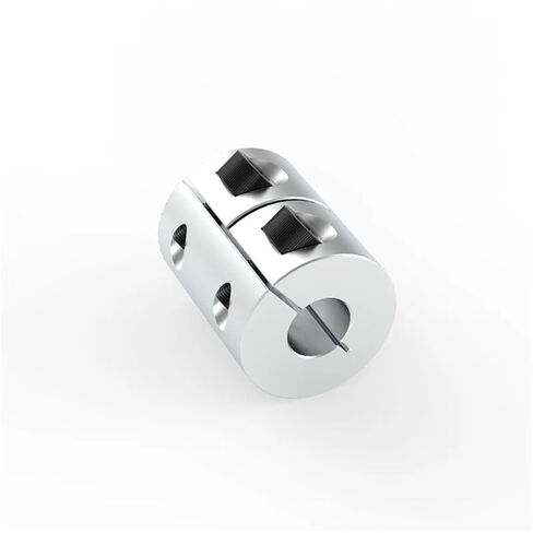 D20L25 Rigid Shaft Couplings 3/4/5/6/6.35/8/10mm Stepper Servo Motor Clamp Coupler 1Pcs(5X10) in Kuwait