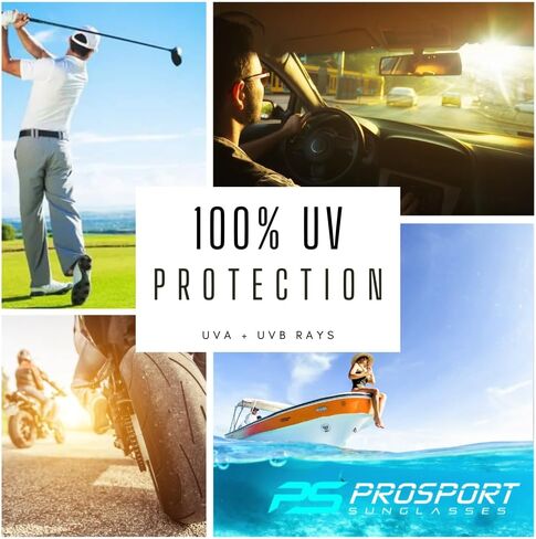 نظارة شمسية proSPORT BIFOCAL Reader ملفوفة حول الرياضة +2.25 إطار سلحفاة أصفر أثناء القيادة الليلية in Kuwait